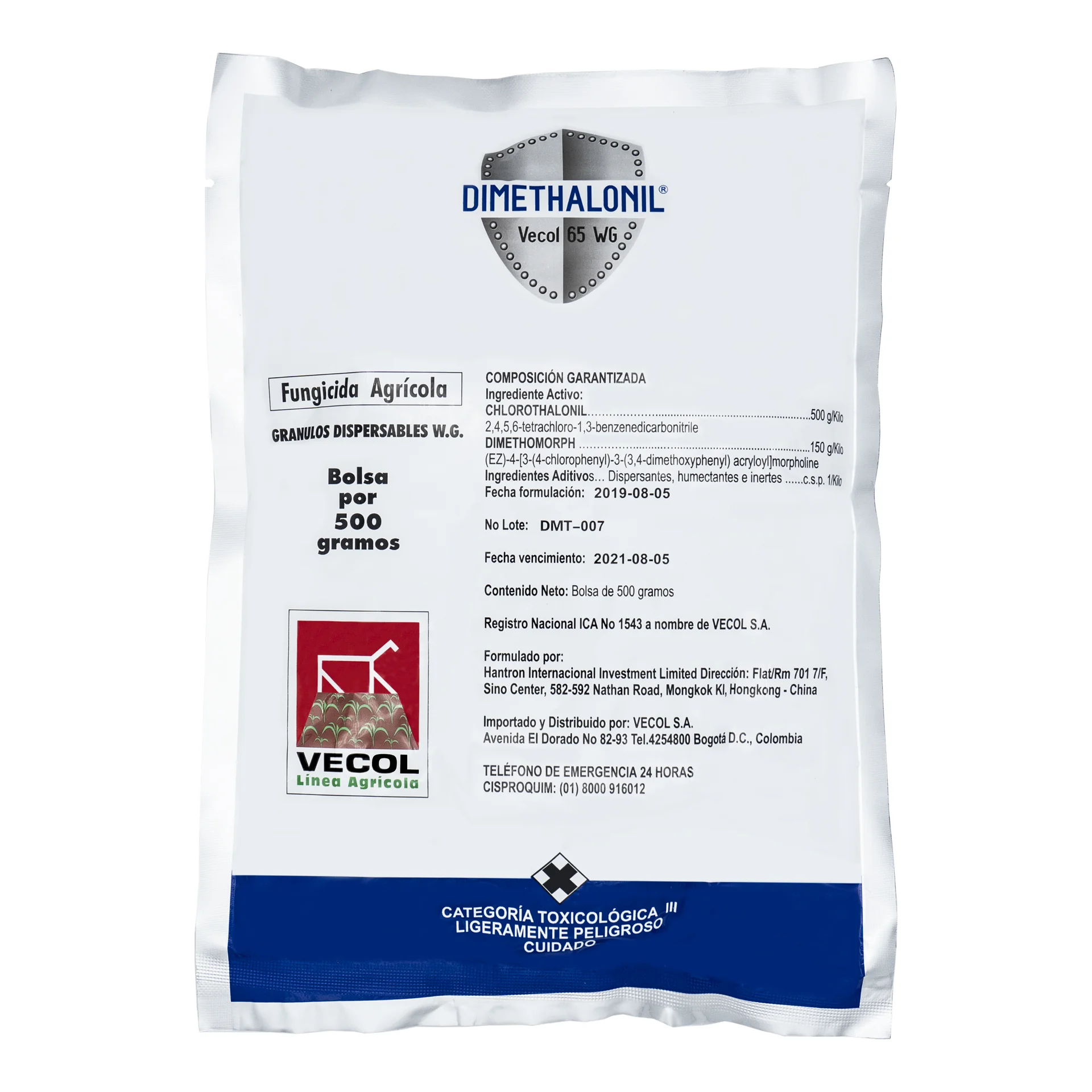 DIMETHALONIL VECOL 65% WG