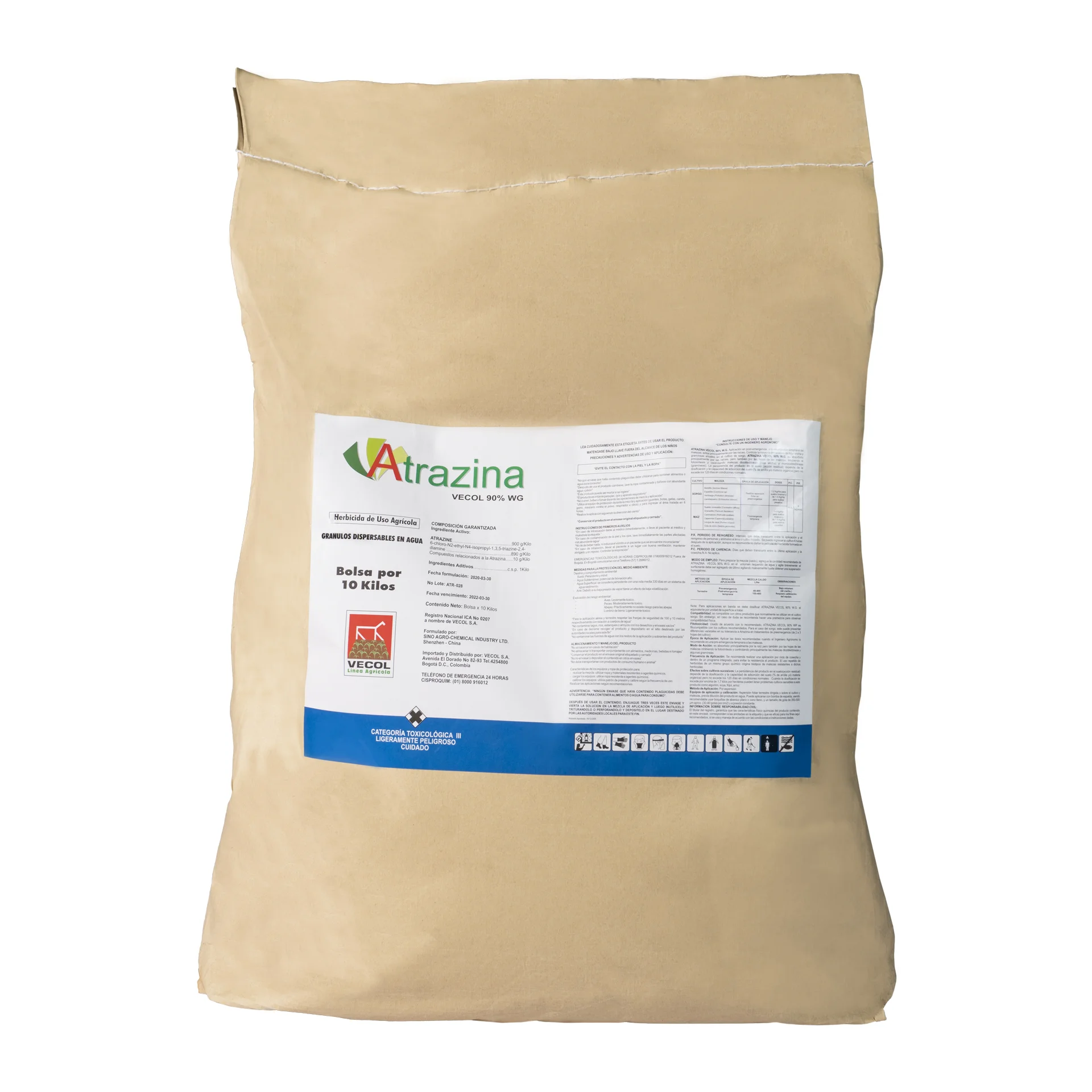 ATRAZINA VECOL 50 SC