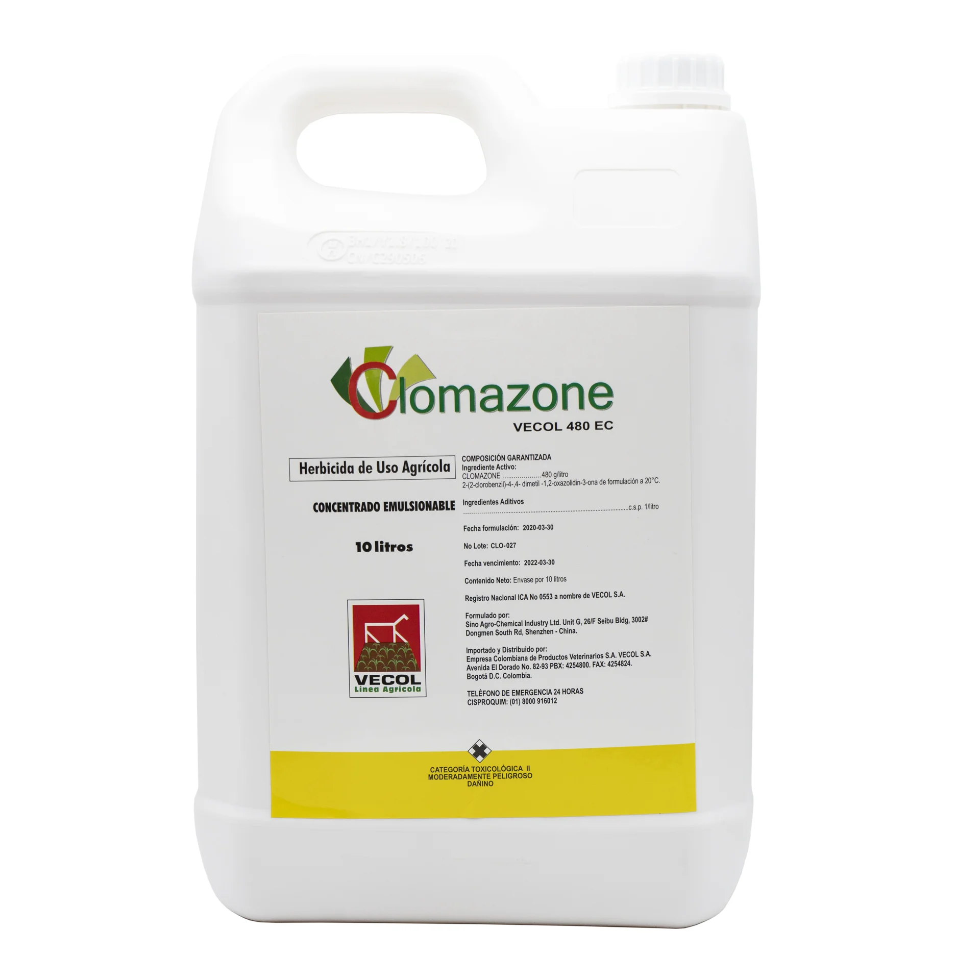 Clomazone Vecol 480 SC